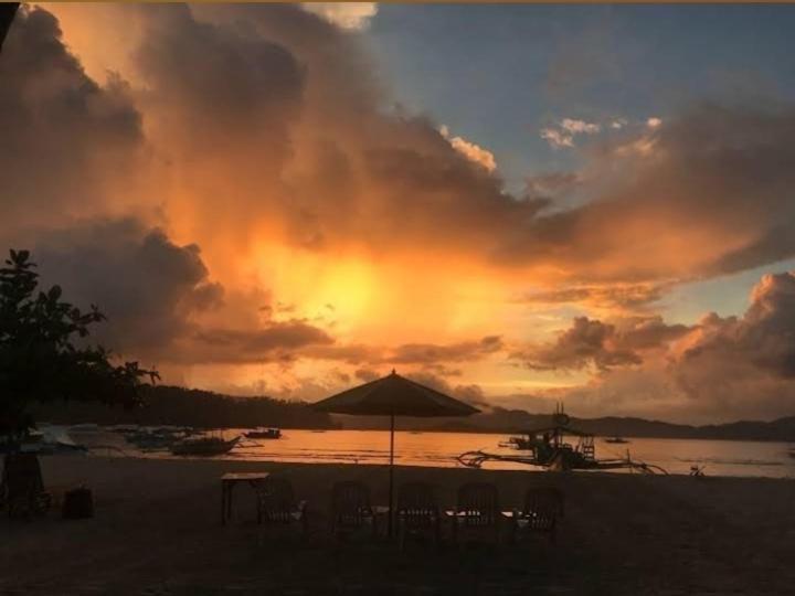 Greenviews Resort & Restaurant Port Barton San Vicente  Buitenkant foto